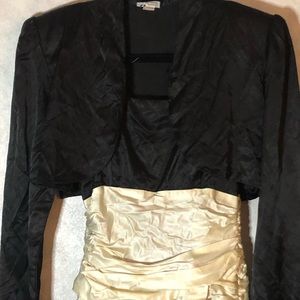 1980’s satin cocktail dress